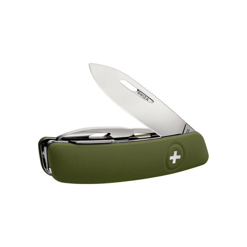 Swiza D03 Olive, Schweizer Taschenmesser made in Swiss