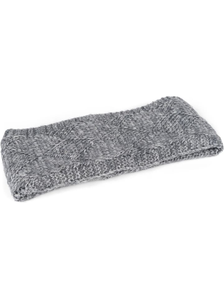 styleBREAKER Strick Stirnband in Grau günstig kaufen onesize