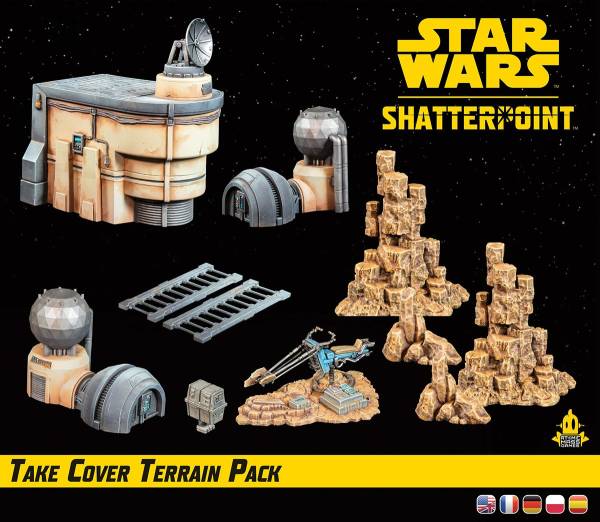 Star Wars: Shatterpoint - Take Cover Terrain Pack (Geländeset „In Deckung!“)