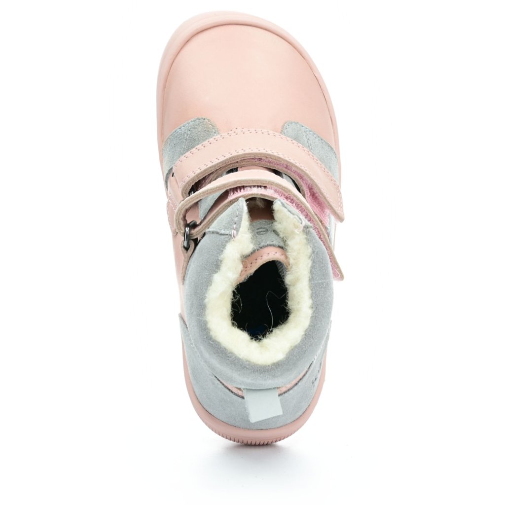Koel4kids Ethan TEX Wool Nude mit Wolle gefütterte Winterbarfußschuhe