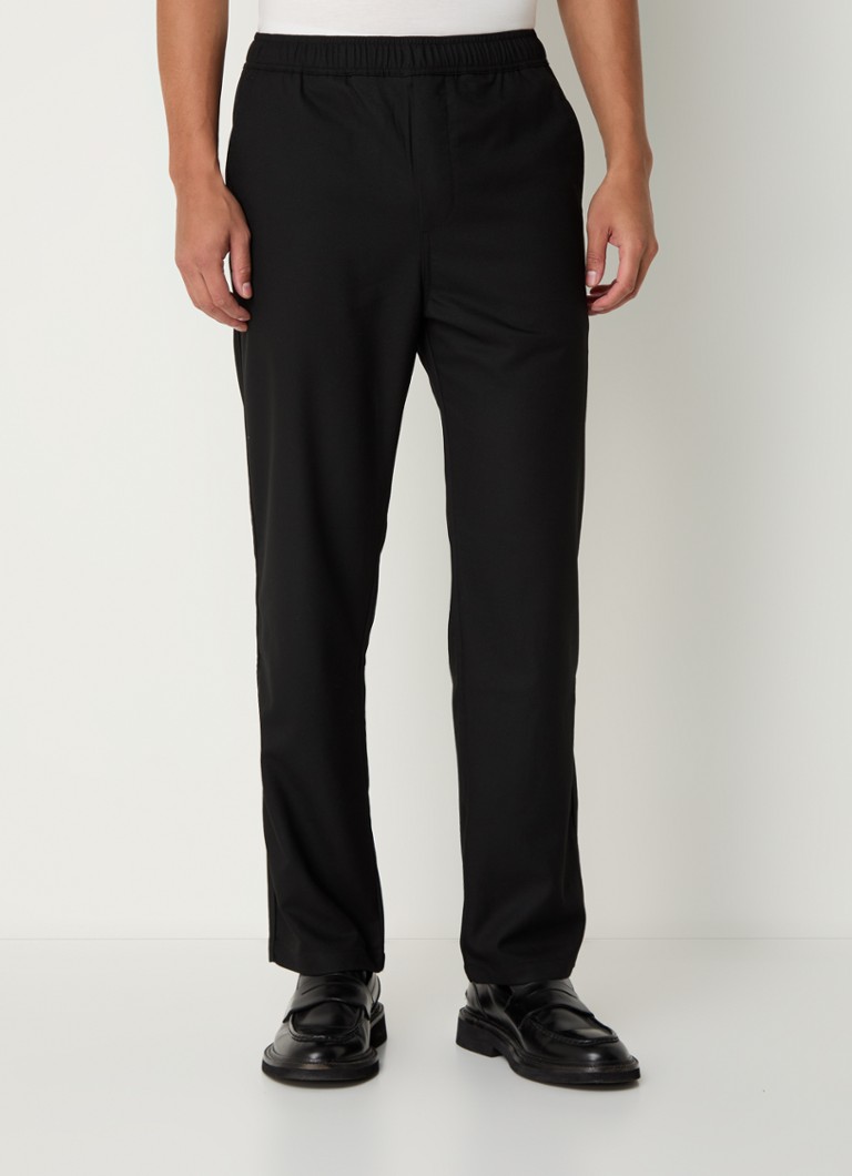 Pantaloni SAMSØE Sajabari Slim Fit cu buzunare laterale