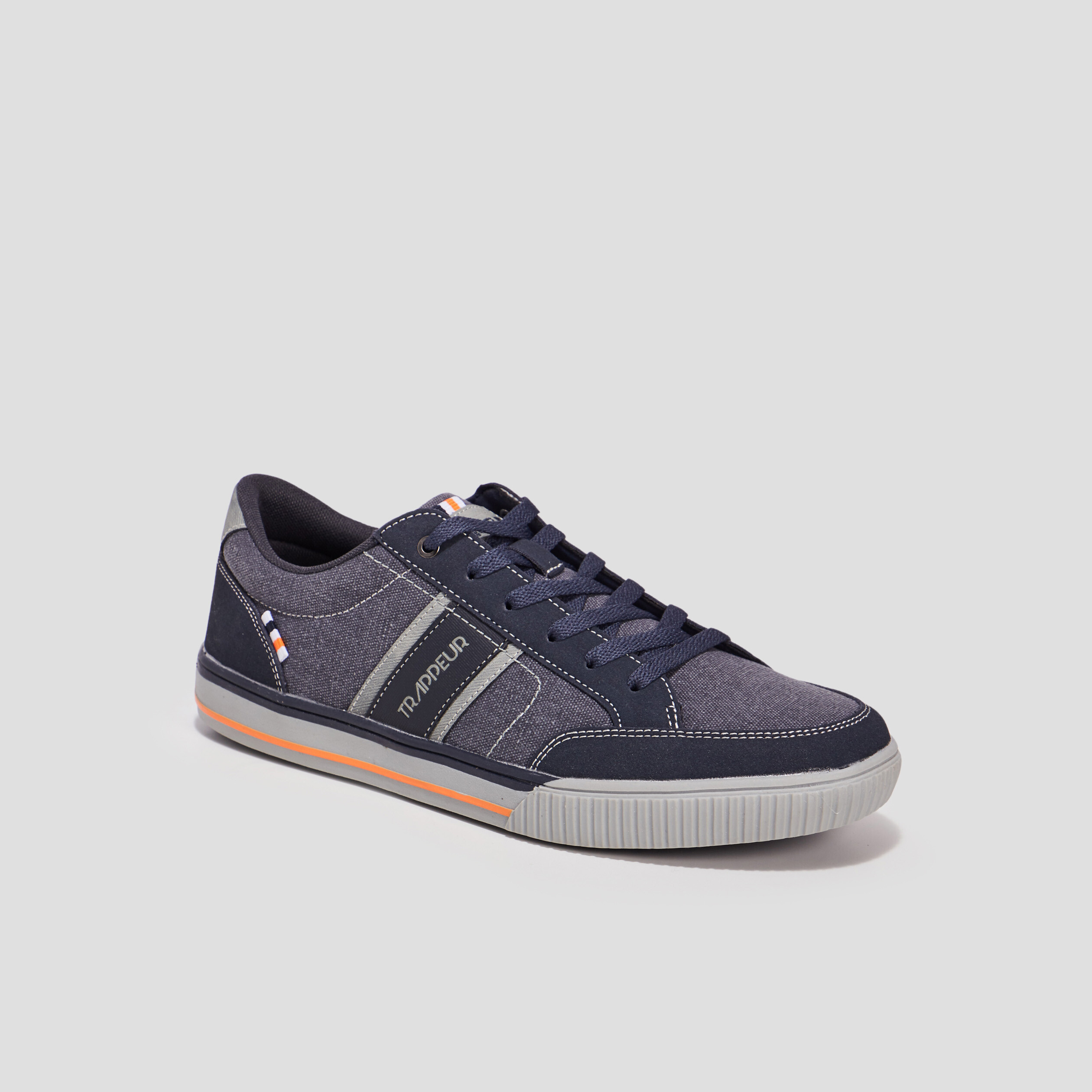 Tennis à lacets Trappeur bleu marine homme | La Halle