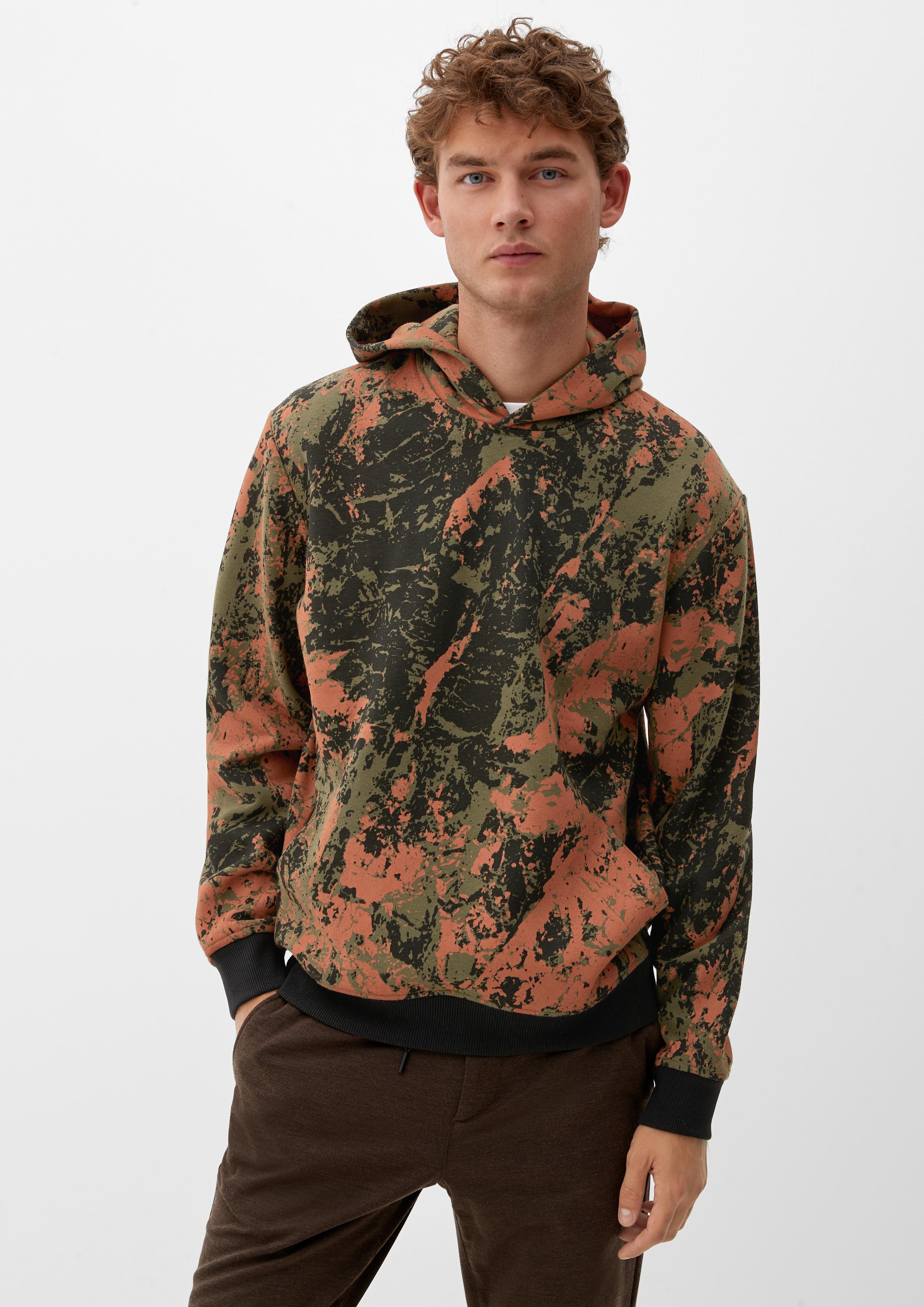 Sweat-Hoodie mit Allover-Print   2121147-28A2