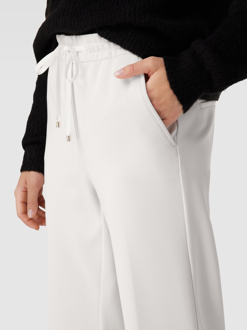Stoffhose mit Tunnelzug Modell 'GRACY' in offwhite