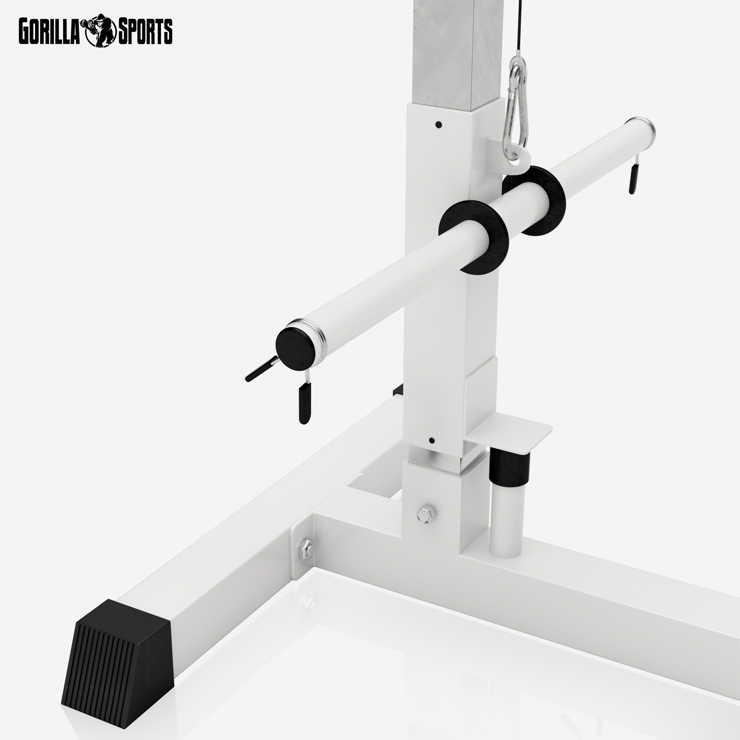 GORILLA SPORTS Kraftstation Latzugstation, Verstellbar, Latzugturm, Latzugmaschine, Fitnessstation, (1-tlg)