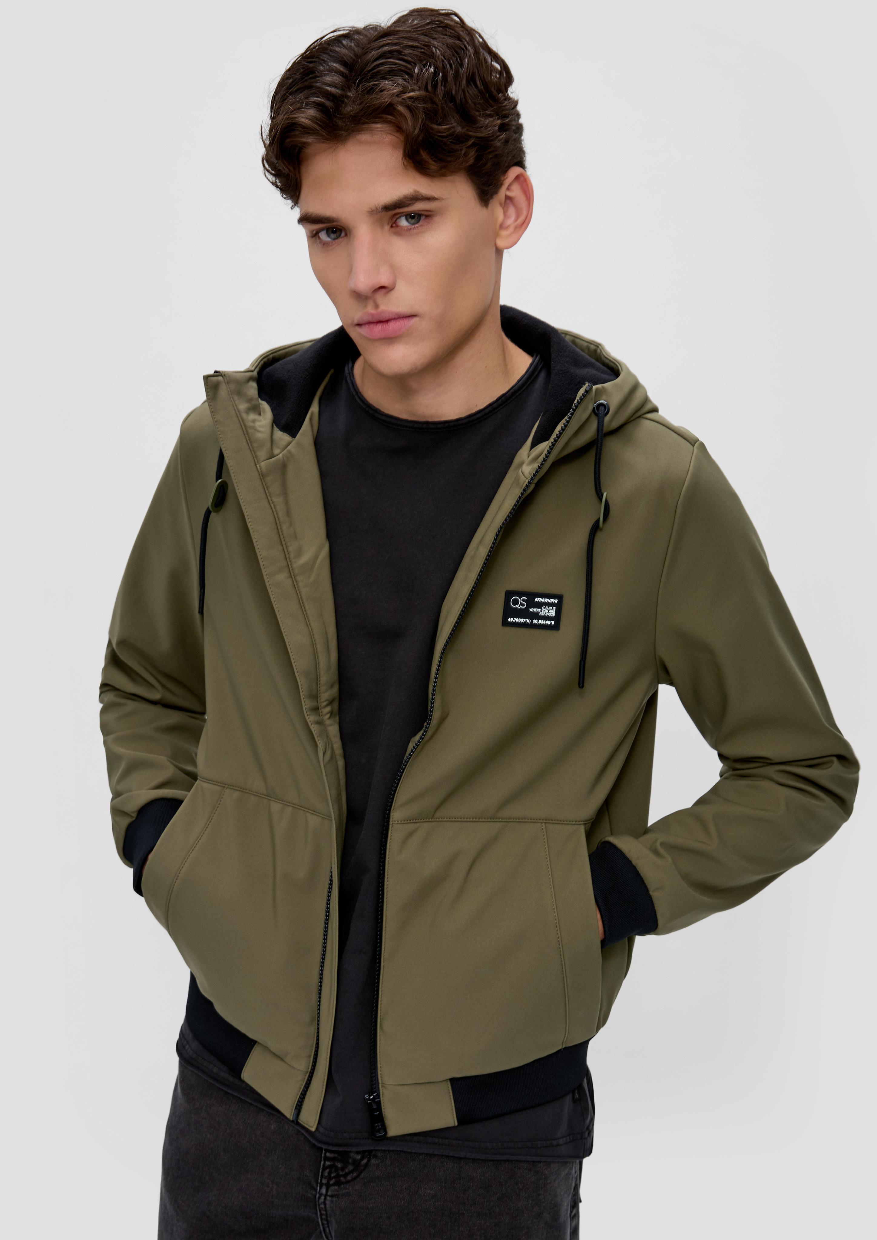 Softshelljacke mit Kapuze  2133552-7969
