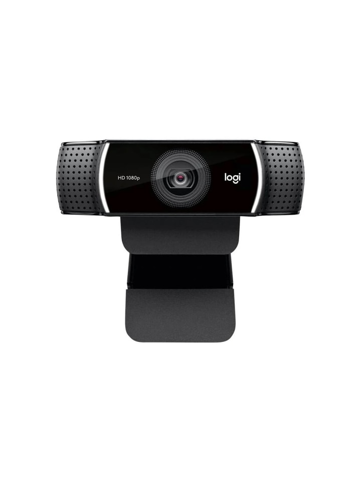 Logitech Full-HD Webcam mit 1080p/30fps - Glasobjektiv mit 78° Sichtfeld in Schwarz günstig kaufen onesize