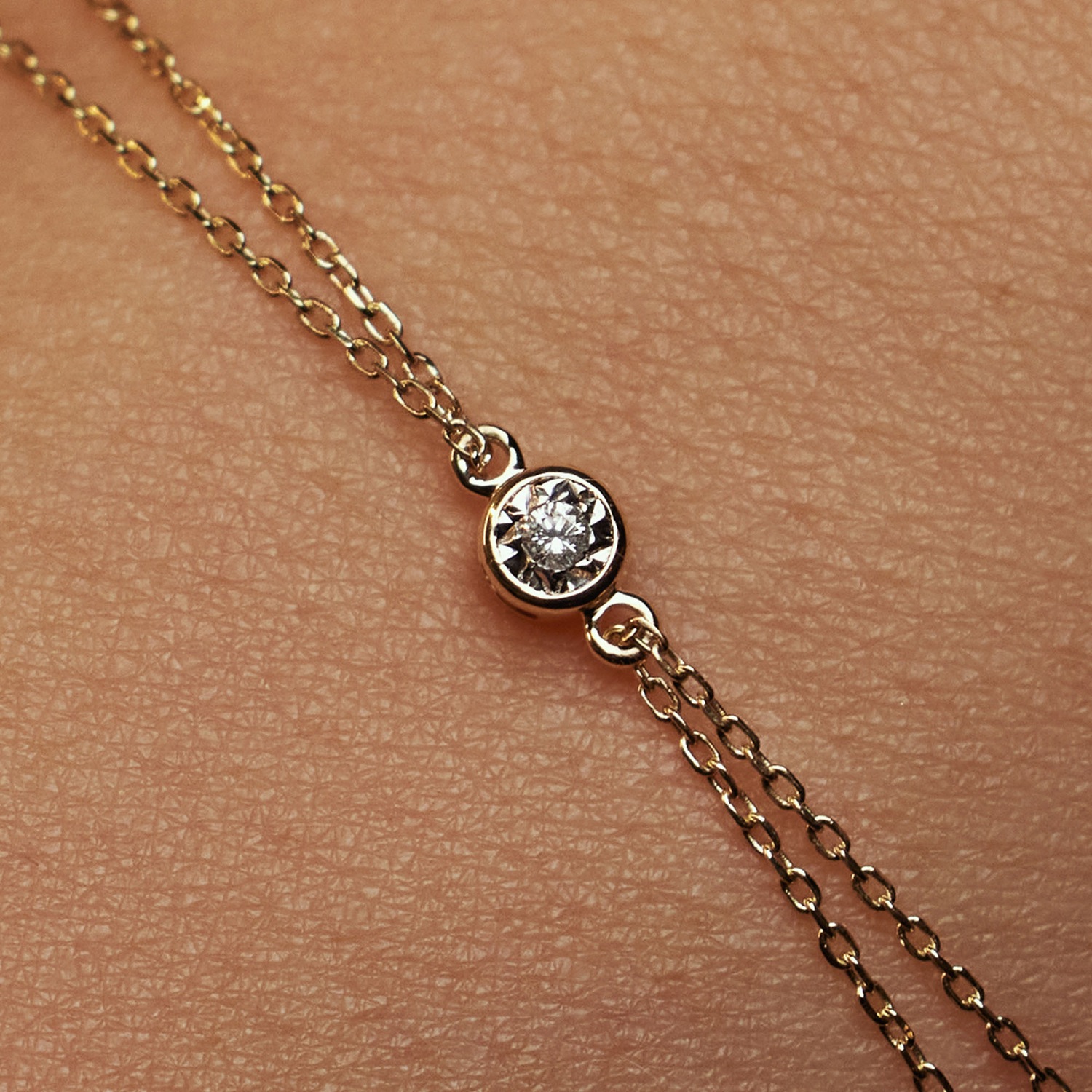 De la Paix Armband - 585 Gold / 14 Karat Gold