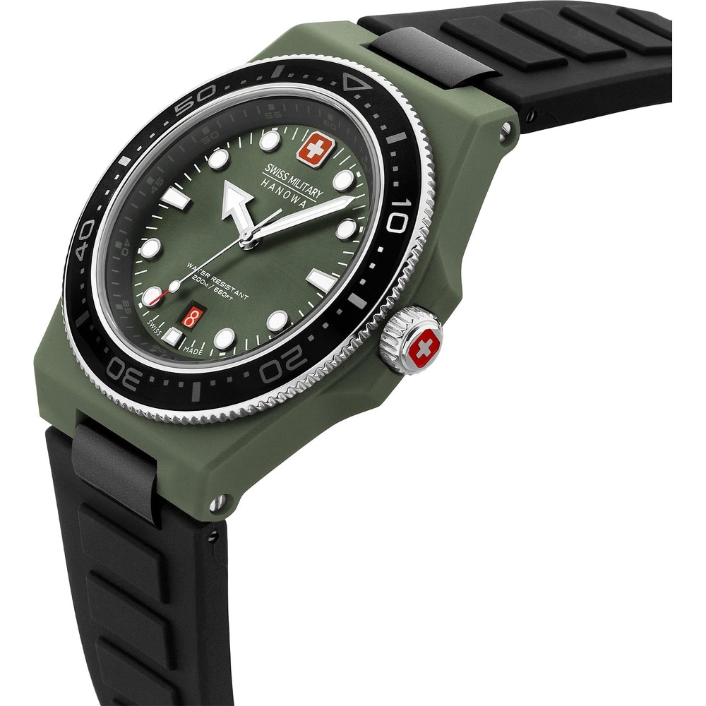 SWISS MILITARY HANOWA Montre pour hommes Acier inoxydable Montre
