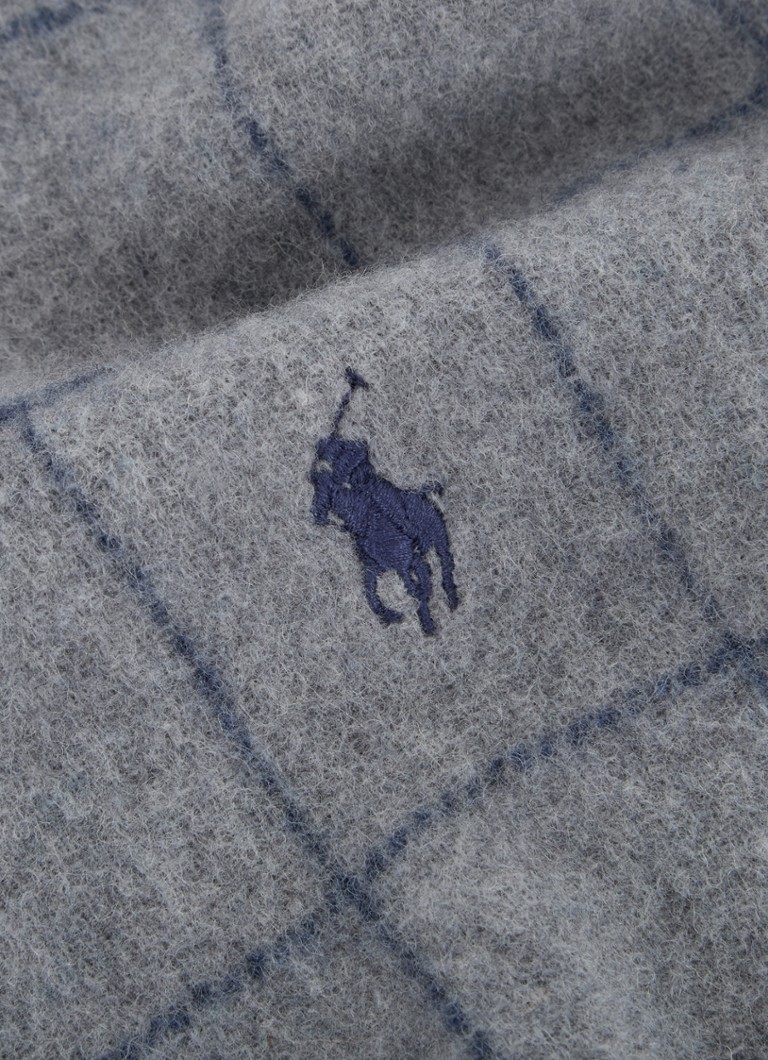 Sciarpa reversibile Ralph Lauren in misto lana, 168 x 25 cm