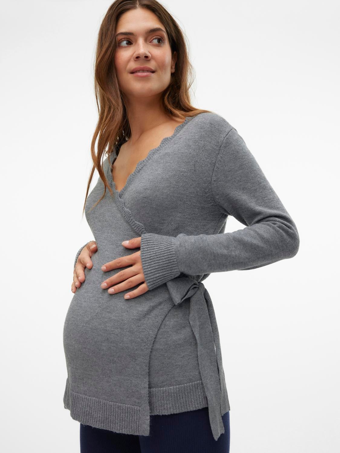 Umstands-Strickjacke