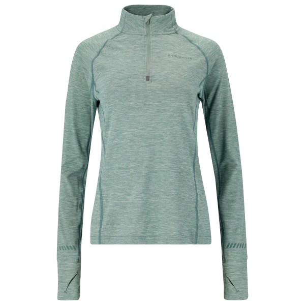 ENDURANCE - Women's Canna V2 Melange Performance Midlayer - Longsleeve