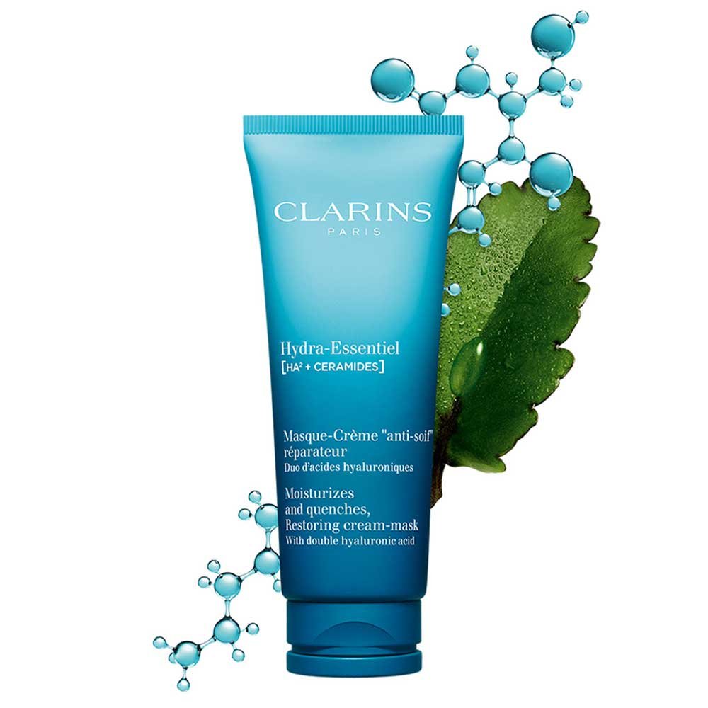 CLARINS Hydra-Essentiel Masque-Crème Anti-Soif Réparateur
