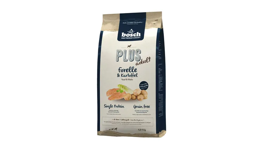 bosch Dog Hundetrockenfutter HPC Plus Forelle & Kartoffel 1kg 1 kg