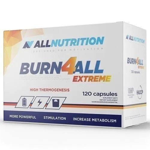 Allnutrition Burn 4 All Extreme Novo, Kapsule