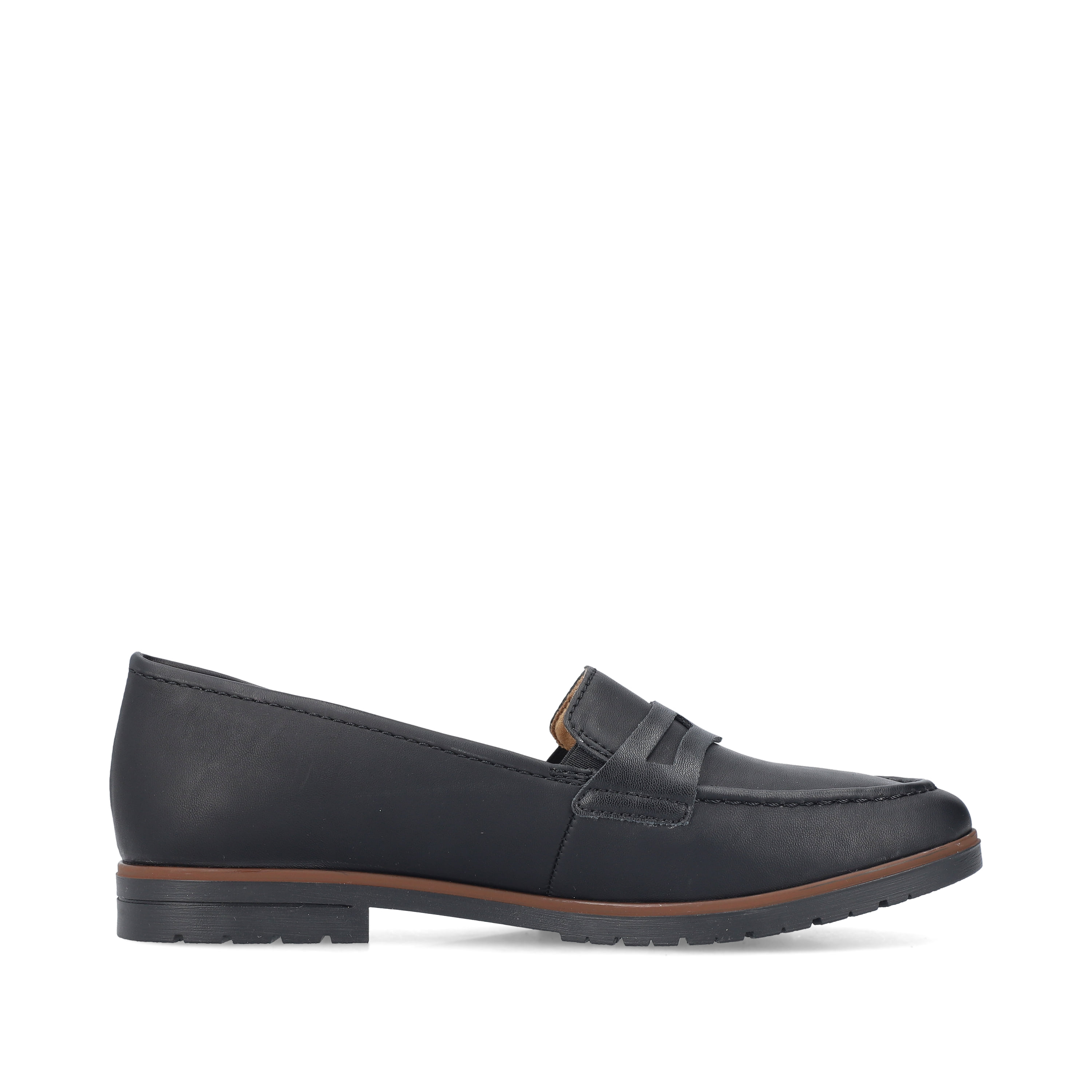 Rieker Damen Loafer tiefschwarz