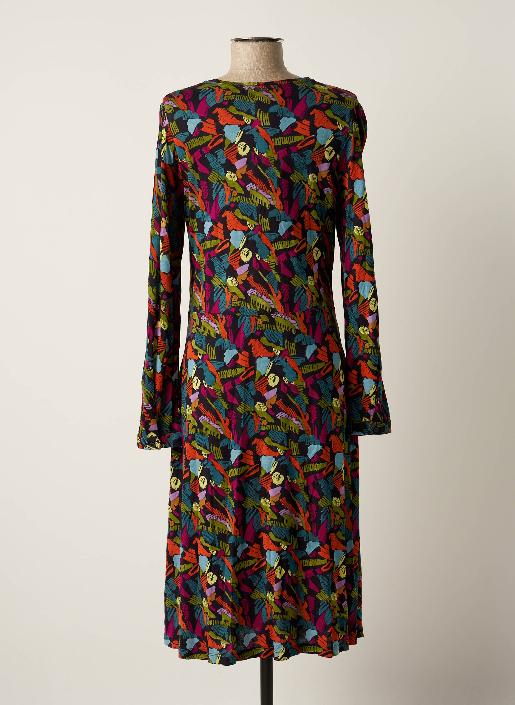 Agathe   Louise Robes Mi Longues Femme couleur noir