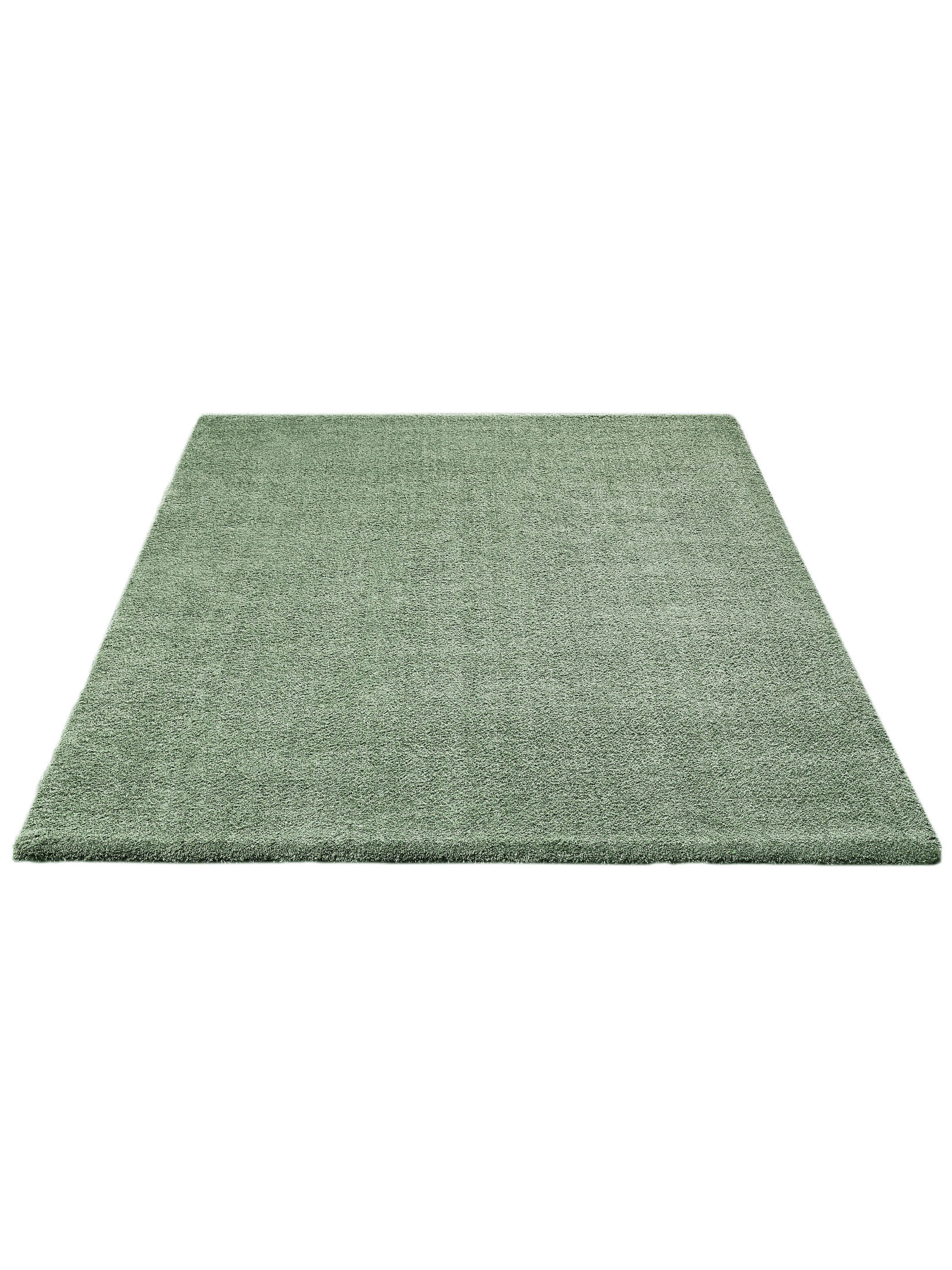 Tenderness Hochflor-Teppich, Salbei