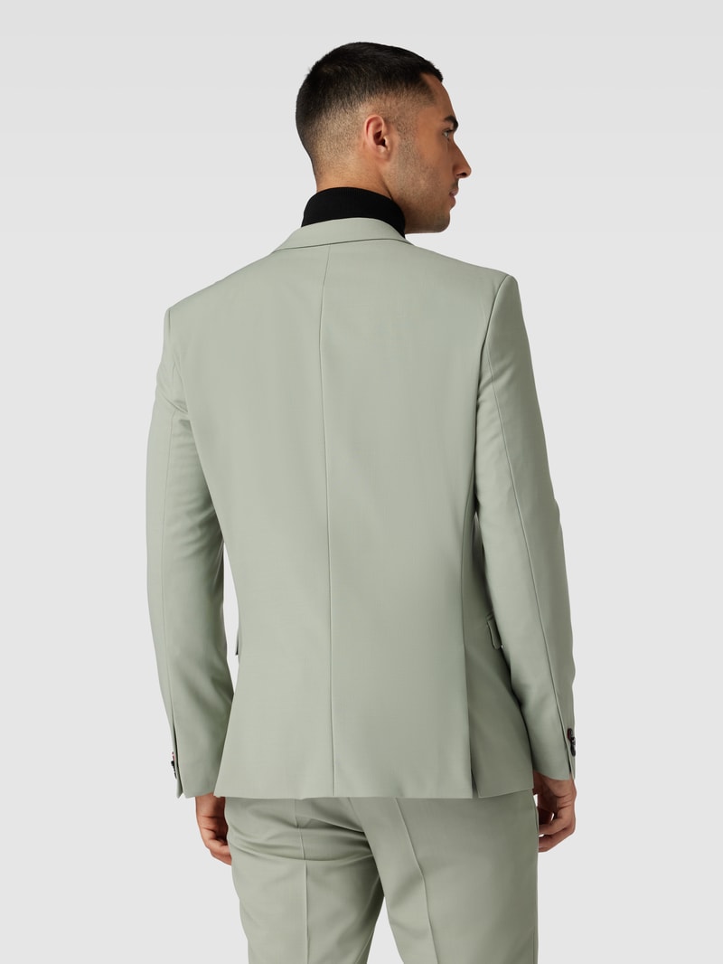 2-Knopf-Sakko mit Label-Patch in mint