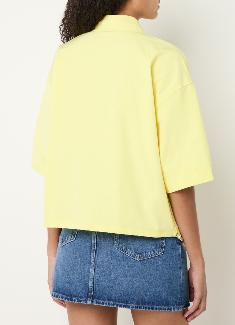 SAMSØE SAMSØE Salulu oversized μπλούζα με κορδόνι