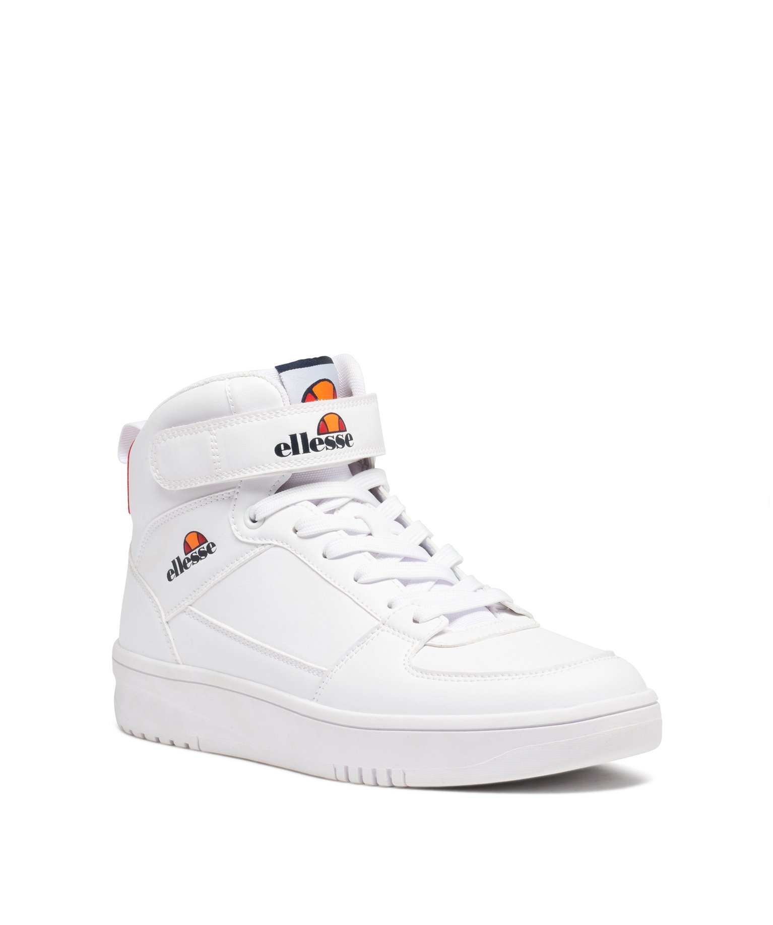 Baskets homme mid-cut unies à scratch - Ellesse blanc | GEMO