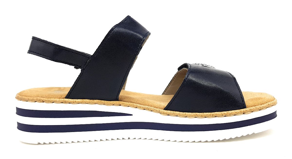 Rieker V02C8-14 Blau navy