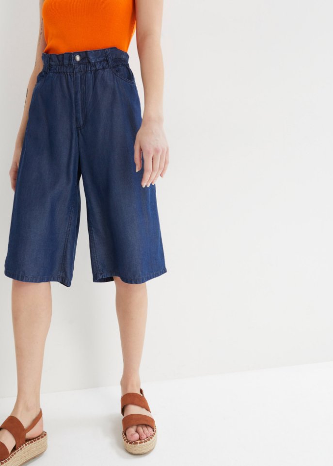 Jeans-Bermuda aus TENCEL™ Lyocell