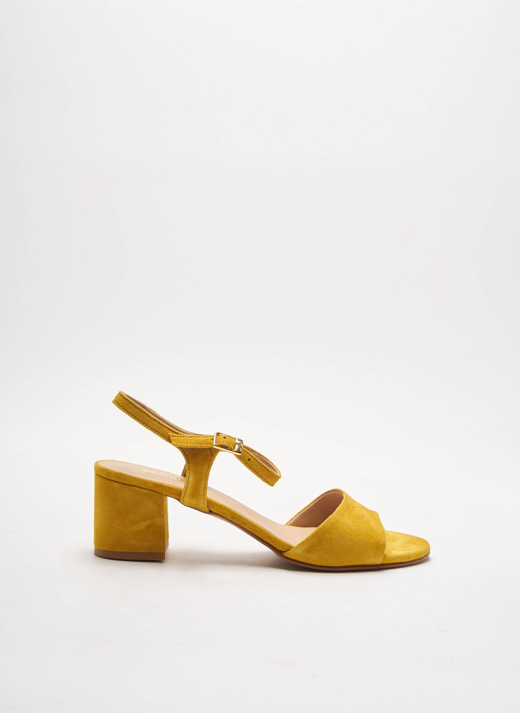 Georgia Rose Sandales Nu Pieds Femme couleur jaune
