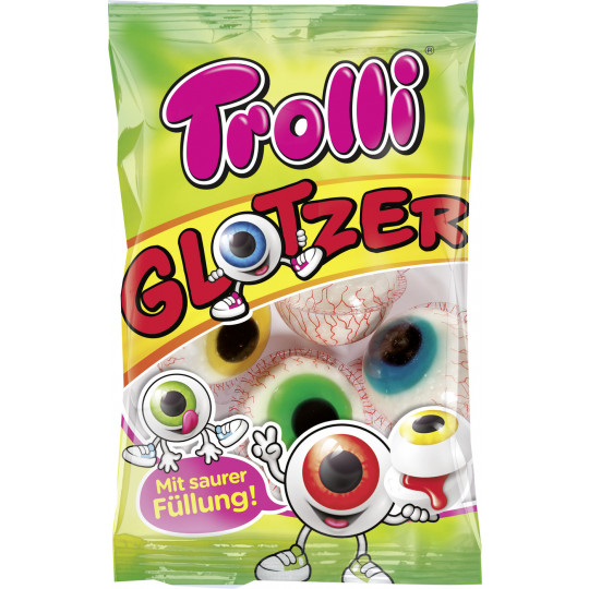 Trolli Glotzer gefüllt 75G