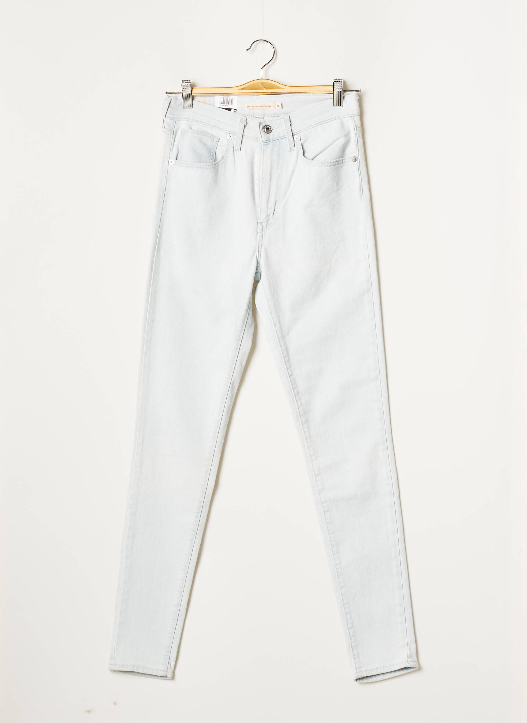 Levis Jeans Skinny Femme couleur bleu