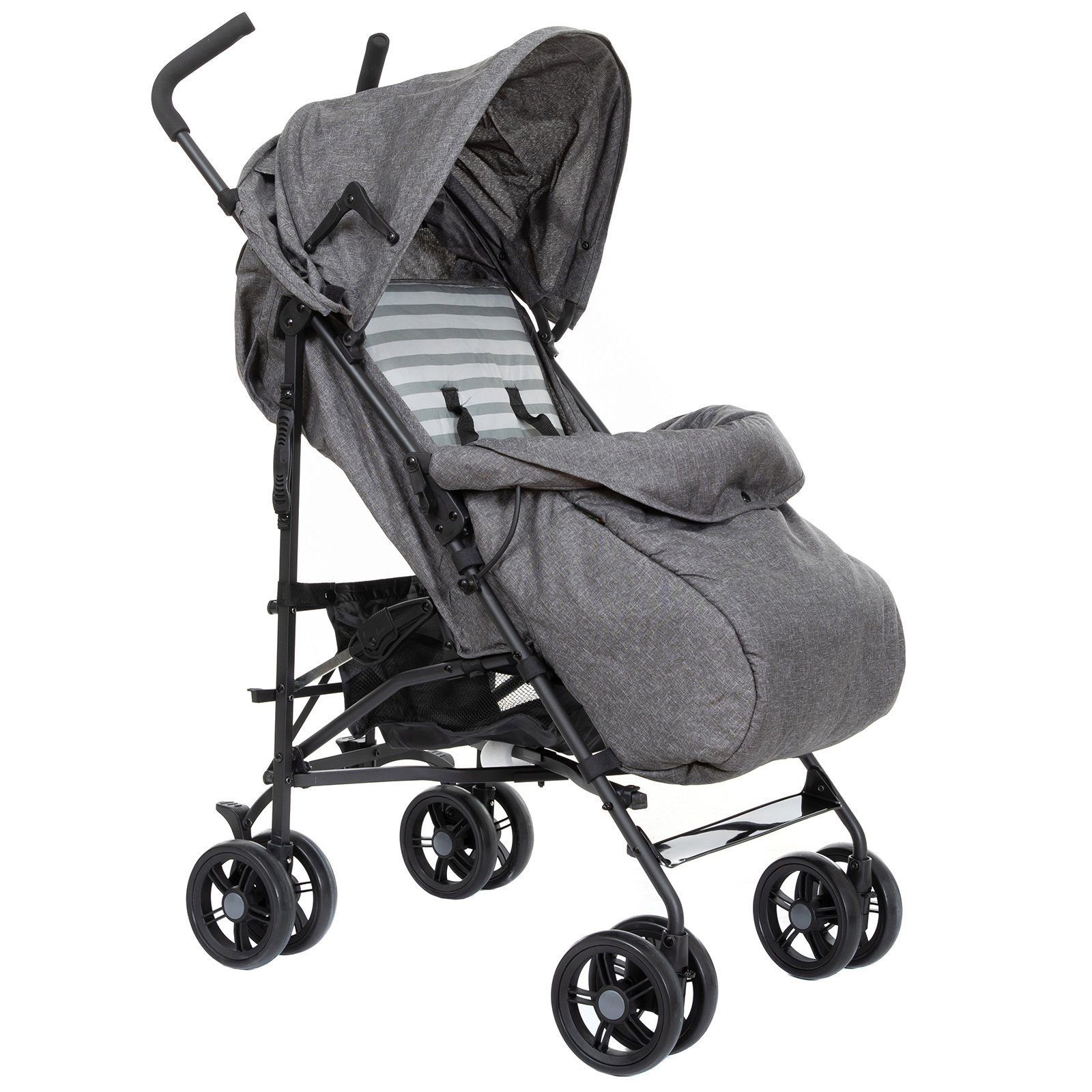 Sayoyo Kinder-Buggy Sayoyo Kinderwagen, ab 6 Monate bis 15kg, Grau