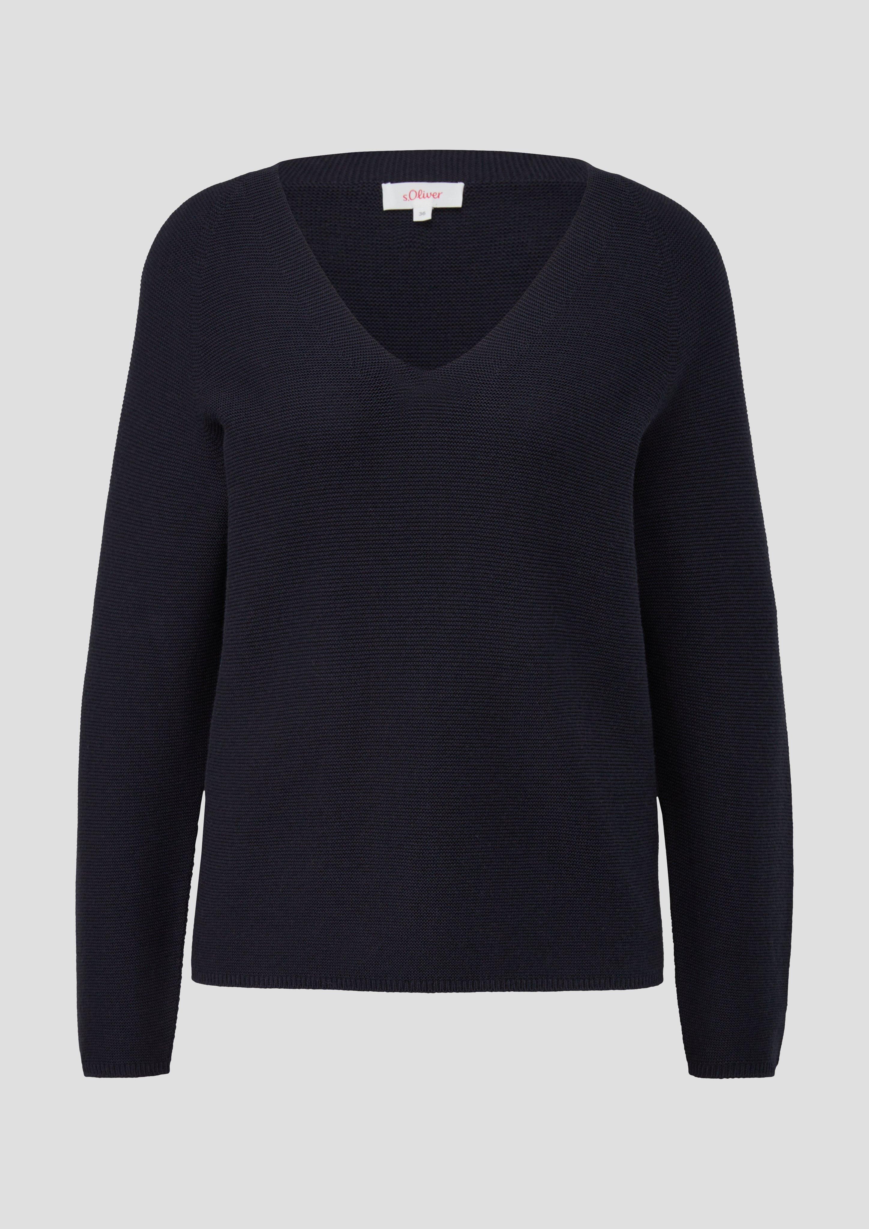 Pullover mit V-Ausschnitt  2145636-5959