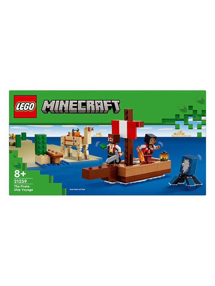 LEGO LEGO® Minecraft® 21259 ''Die Piratenschiffreise'' - ab 8 Jahren günstig kaufen onesize