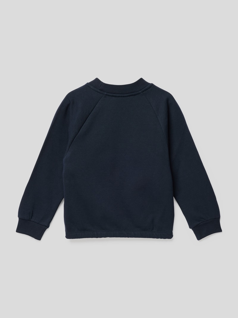 Sweatshirt mit Motiv-Print Modell 'RUNA' in lila