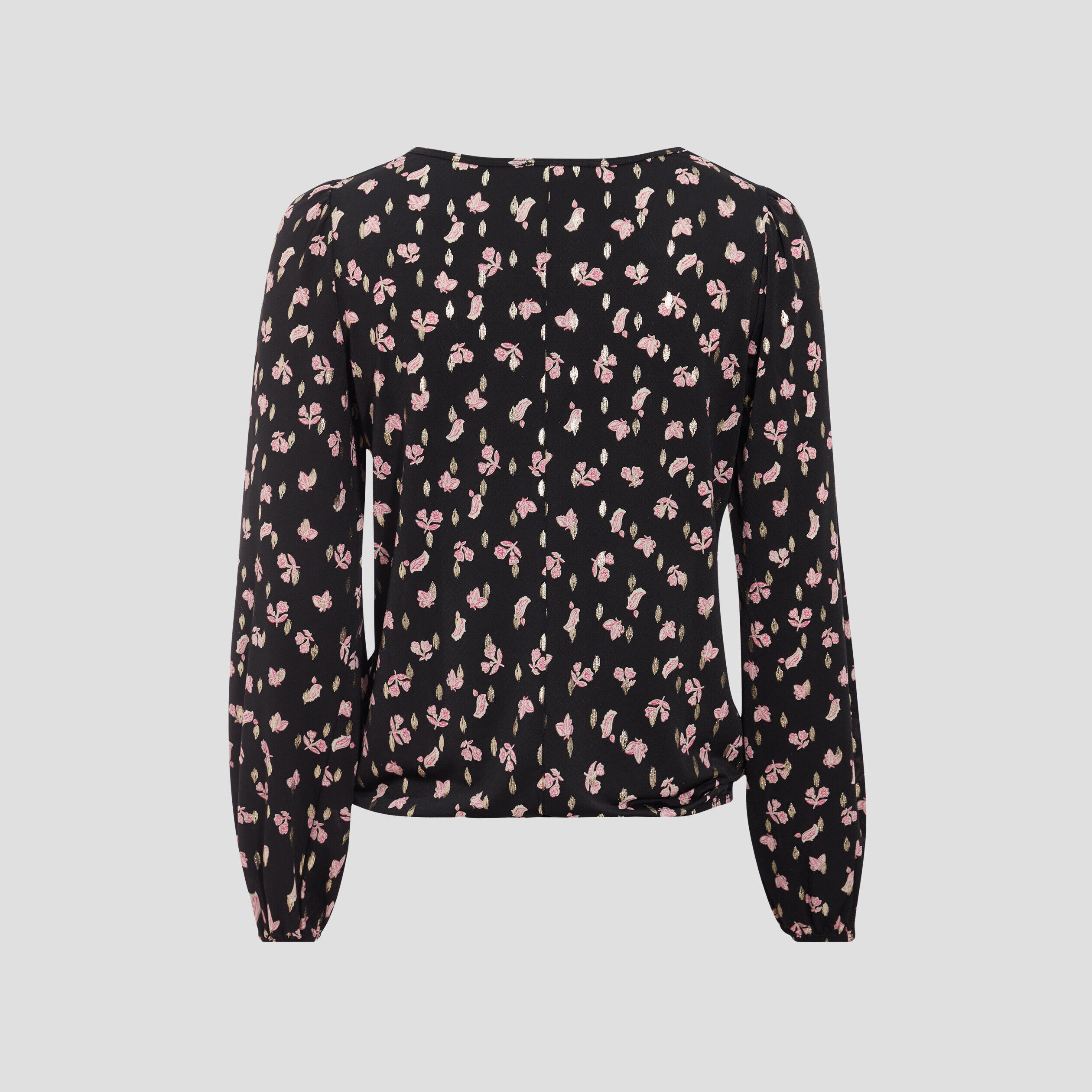 T-shirt manches longues noir femme | Cache Cache