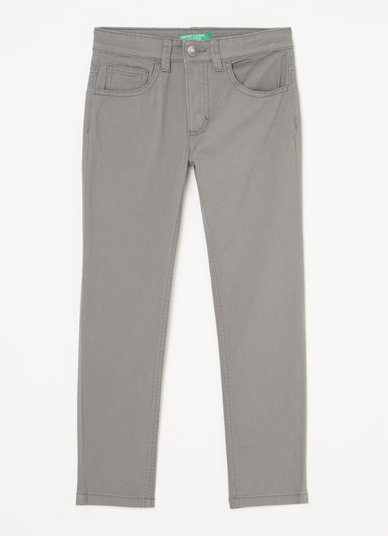 Blugi Benetton slim fit, culoare spălată
