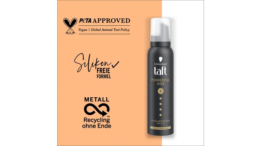 TAFT Schaumfestiger Powerful Age 150ml Haltegrad 5 - sehr starker Halt 150 ml