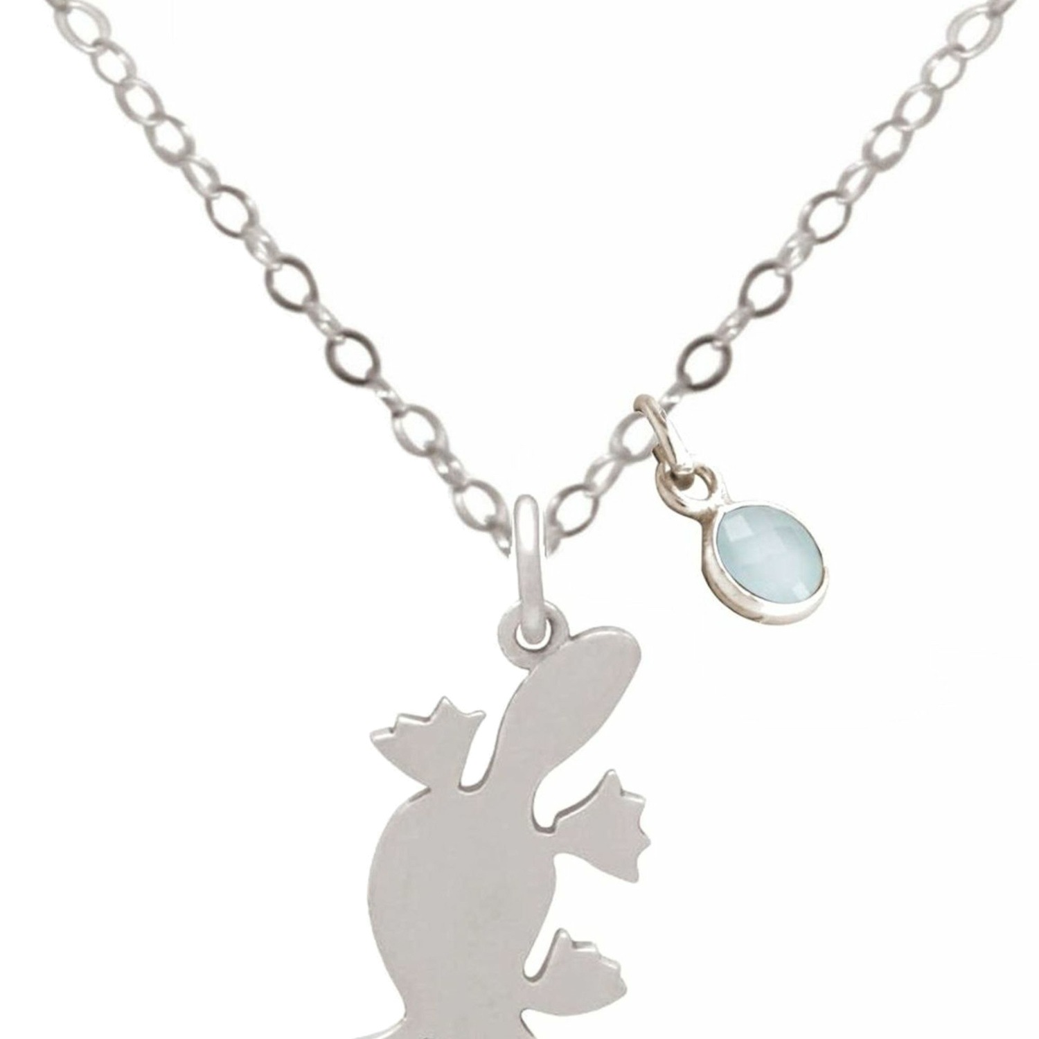 Kette mit Anhänger 'Schnabeltier CHALCEDON'