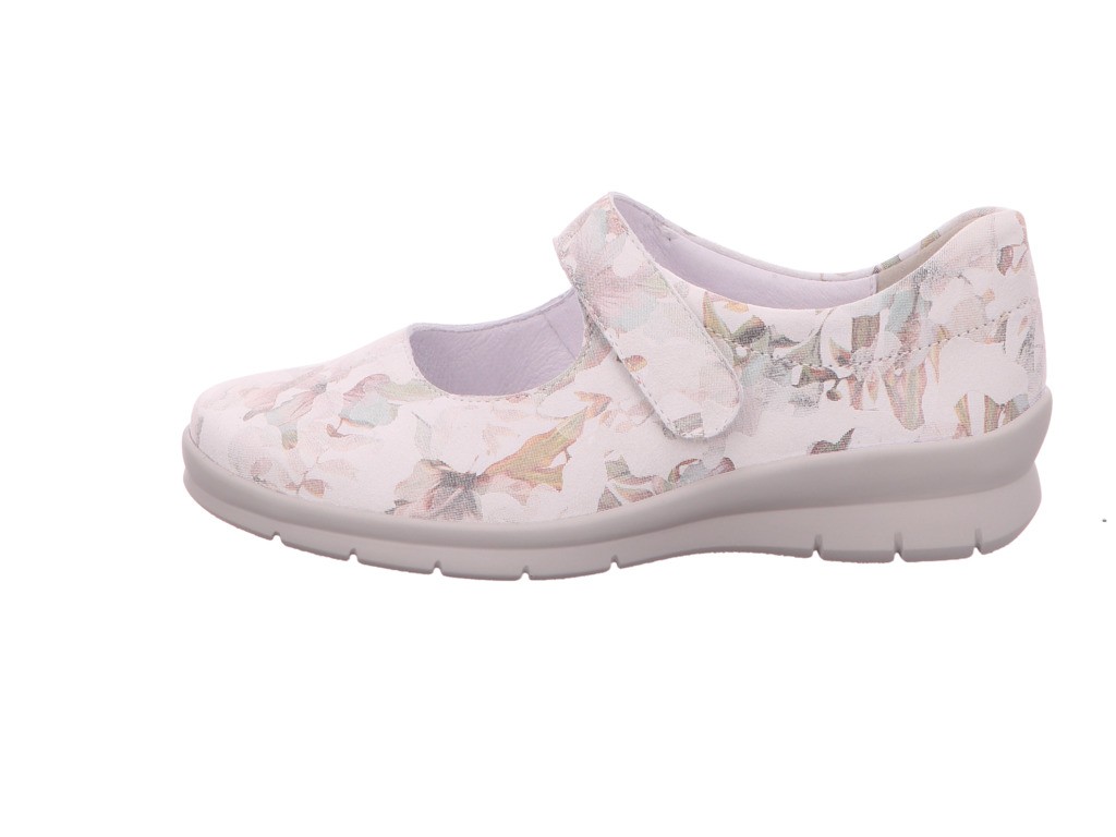 SEMLER Ballerinas weiss BLUME