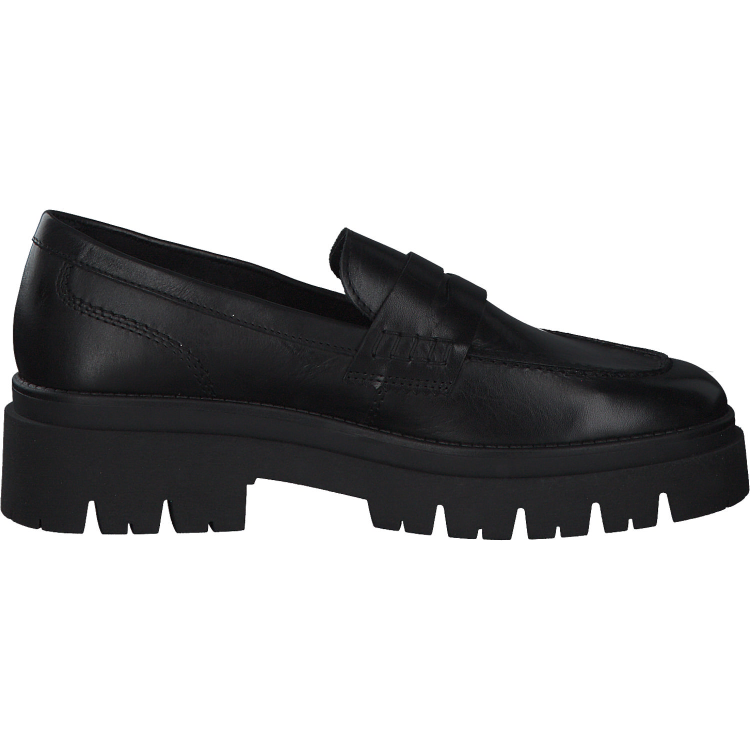 Tamaris 24720, Klassische Slipper, Damen, BLACK LEATHER