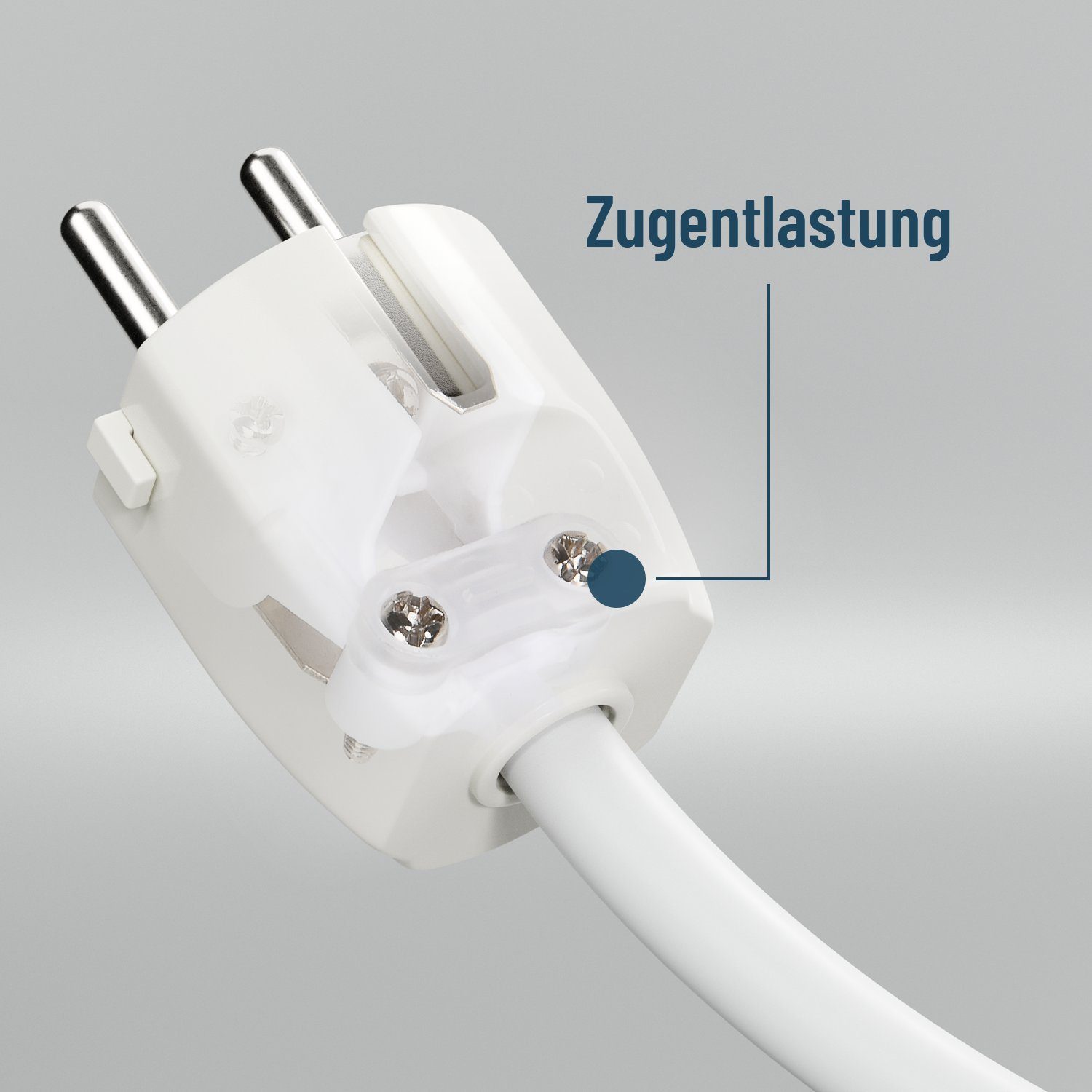 greate. Steckdose 3x Schutzkontakt Stecker - Schutzkontaktstecker - IP20 Schuko Stecker, 1-St.