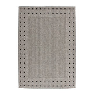 Kayoom Teppich Sweden - Halmstad Kaffee / Mais 80 cm x 150 cm