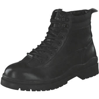 Pepe Jeans Brad Schnür Boots in schwarz