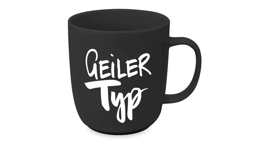 Design@Home Becher Mug 2.0 Geiler Typ schwarz