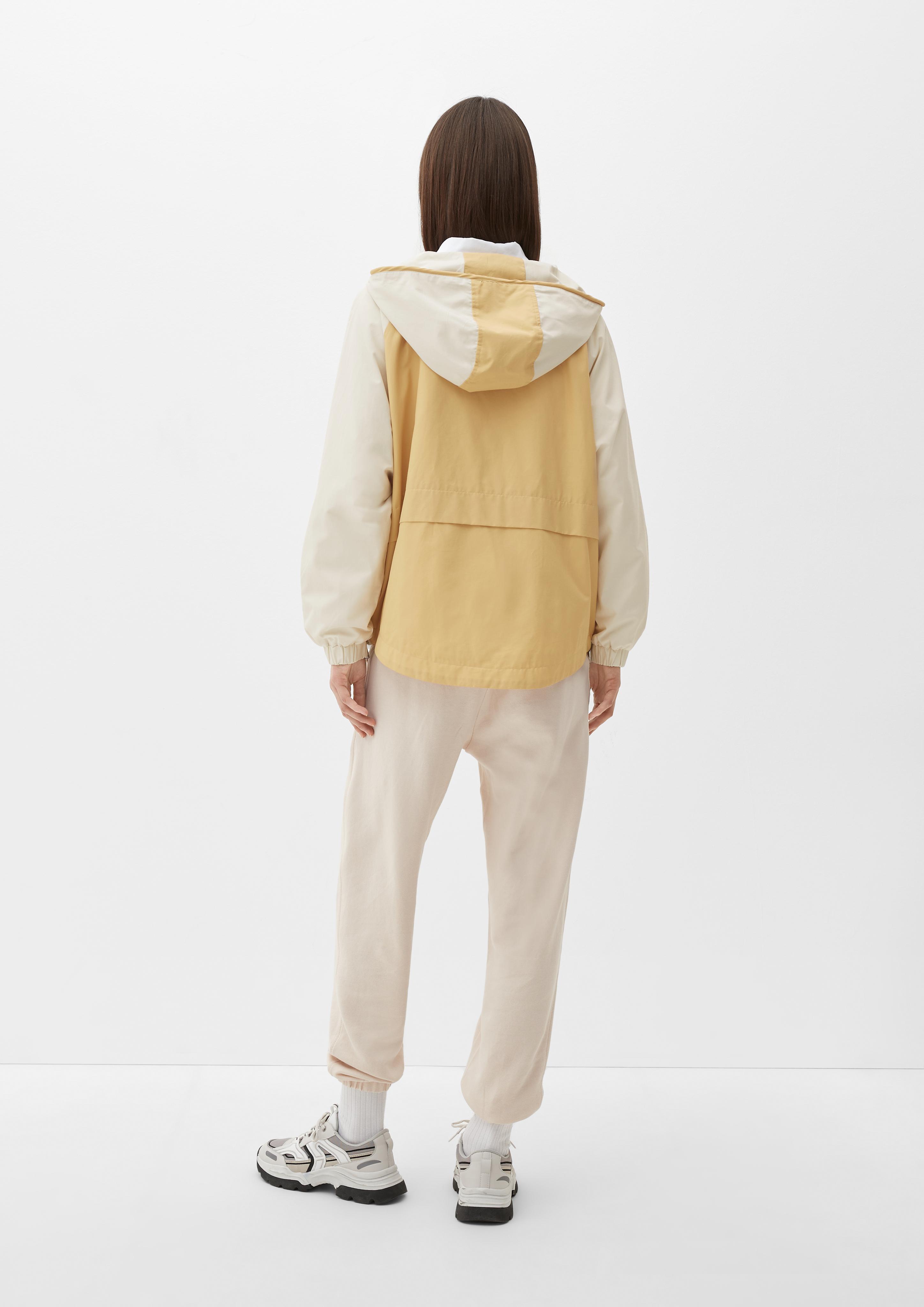 Outdoor-Jacke in Bicolor-Optik  2126468-0330
