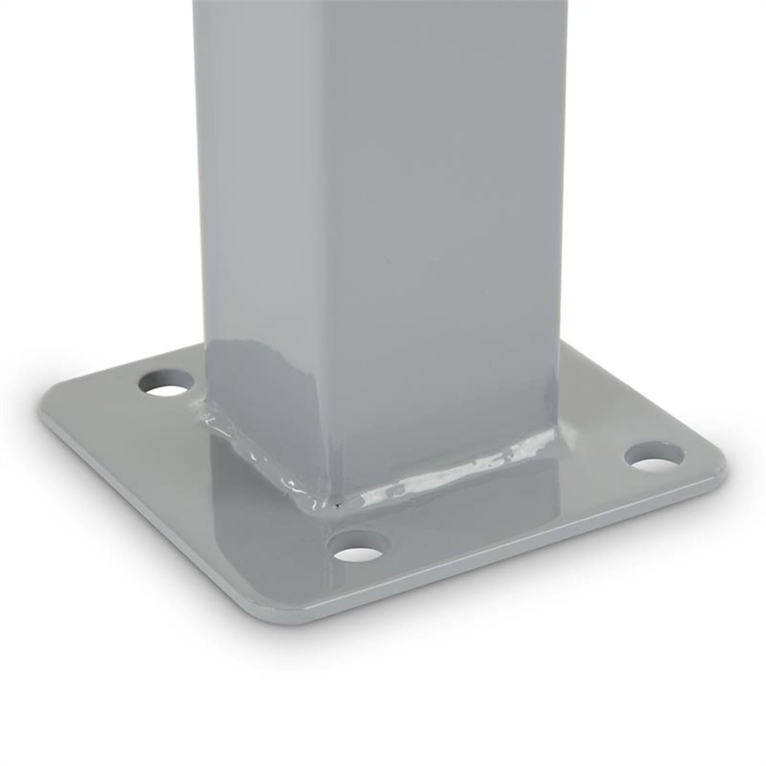 blumfeldt Markise Torre di Bari Standpfosten für Bari Seitenmarkisen 1,5 m Aluminium