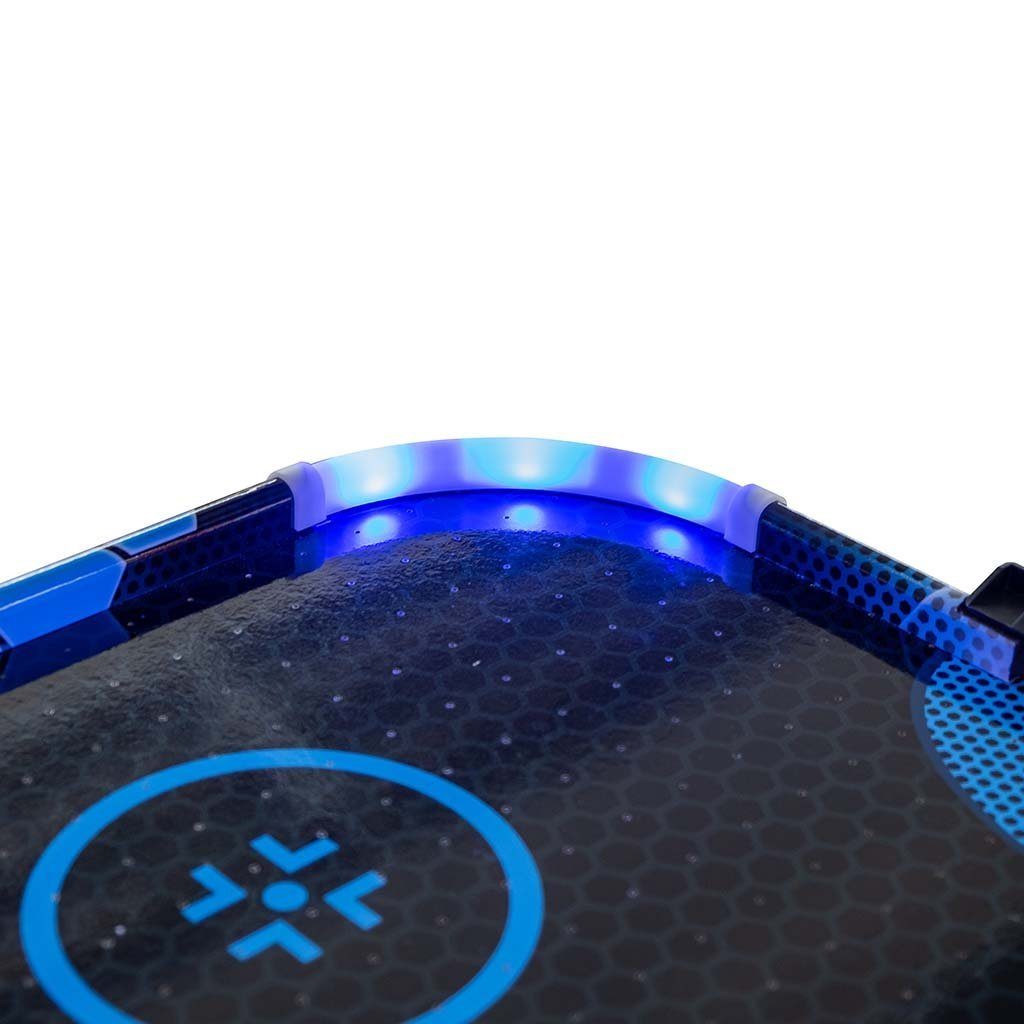 Carromco Air-Hockeytisch Aurora-XT, (1-tlg), mit LED Lichteffekten, beleuchtete Pusher