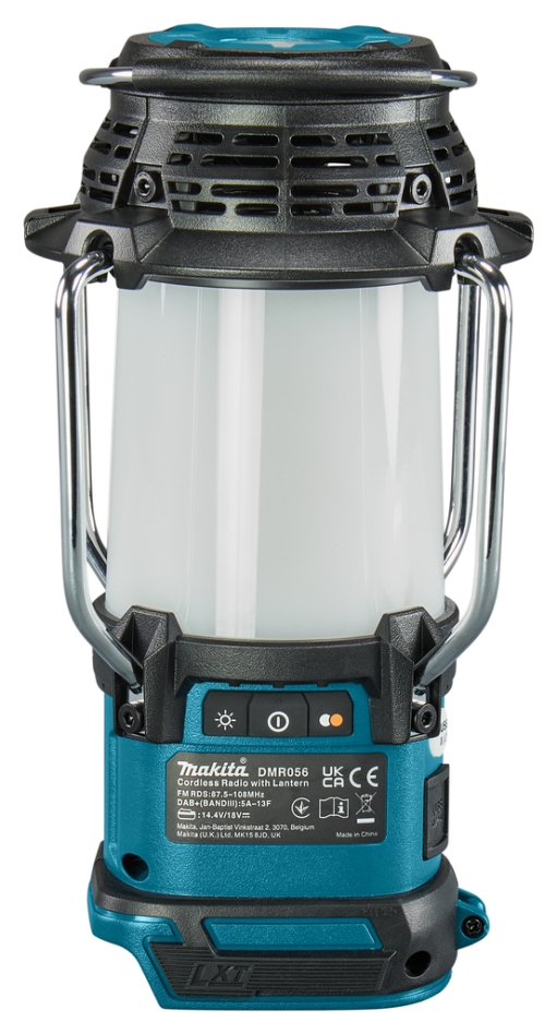Φωτιστικό κάμπινγκ Makita DMR056 14,4 V / 18 V με ραδιόφωνο DAB+ και Bluetooth