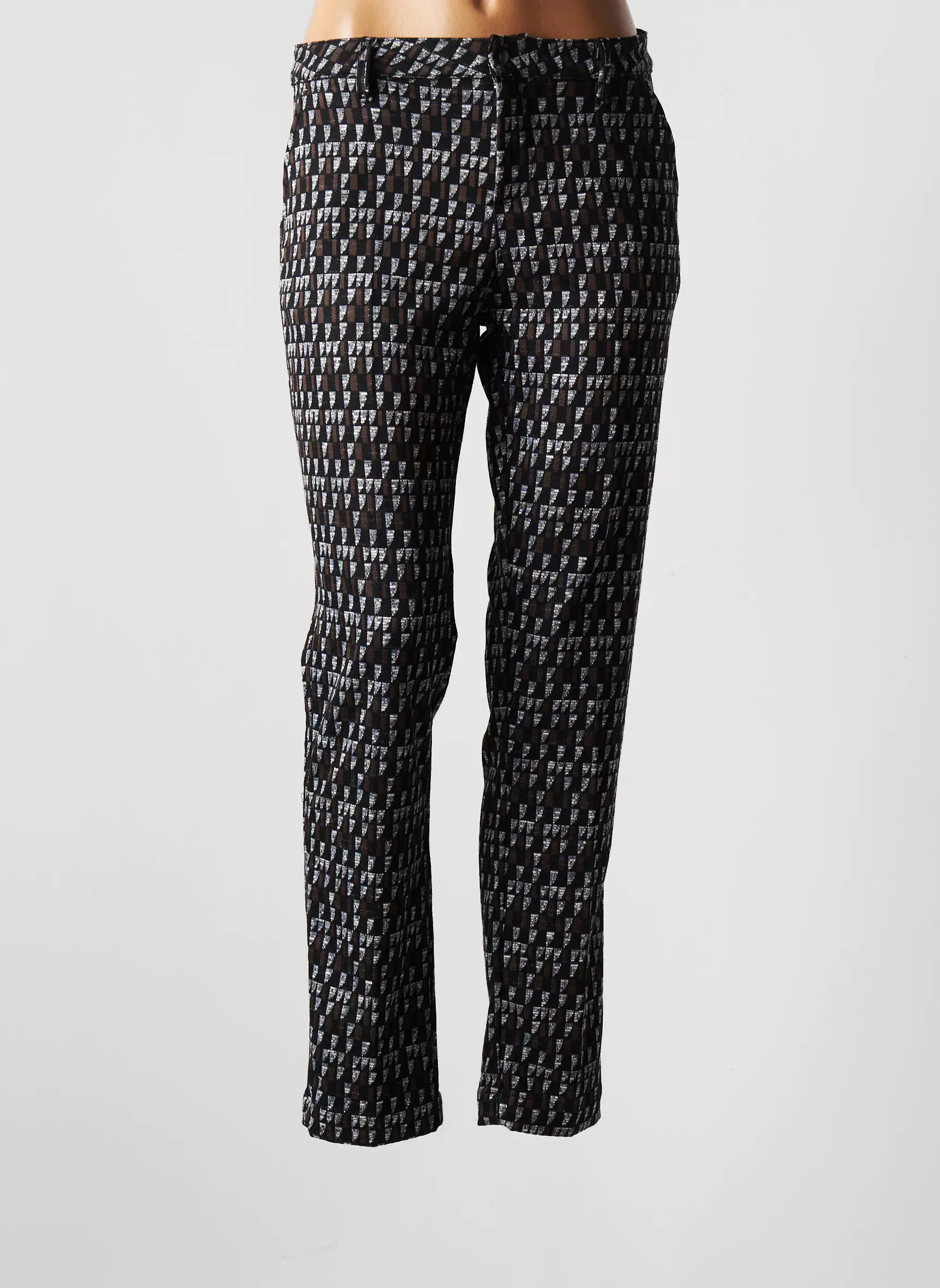 Mayjune Pantalons Chino Femme couleur noir