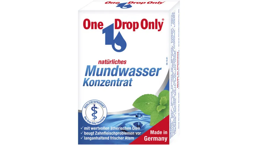 One Drop Only natürliches Mundwasser Konzentrat
